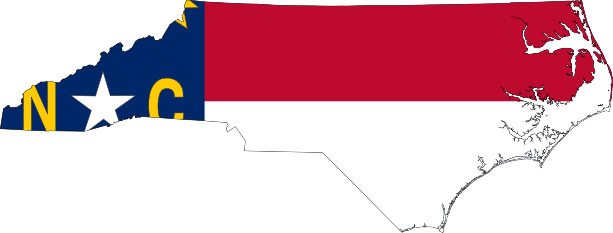 NC Flag Map