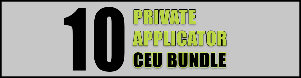 10 CEU Recertification Bundle for Texas Private Applicators